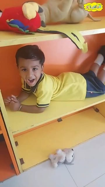 A child learning through play